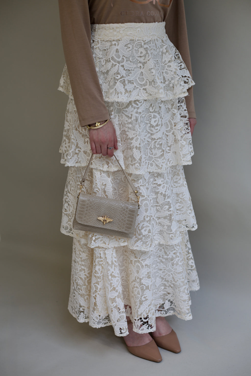 Abtissam Lace Skirt