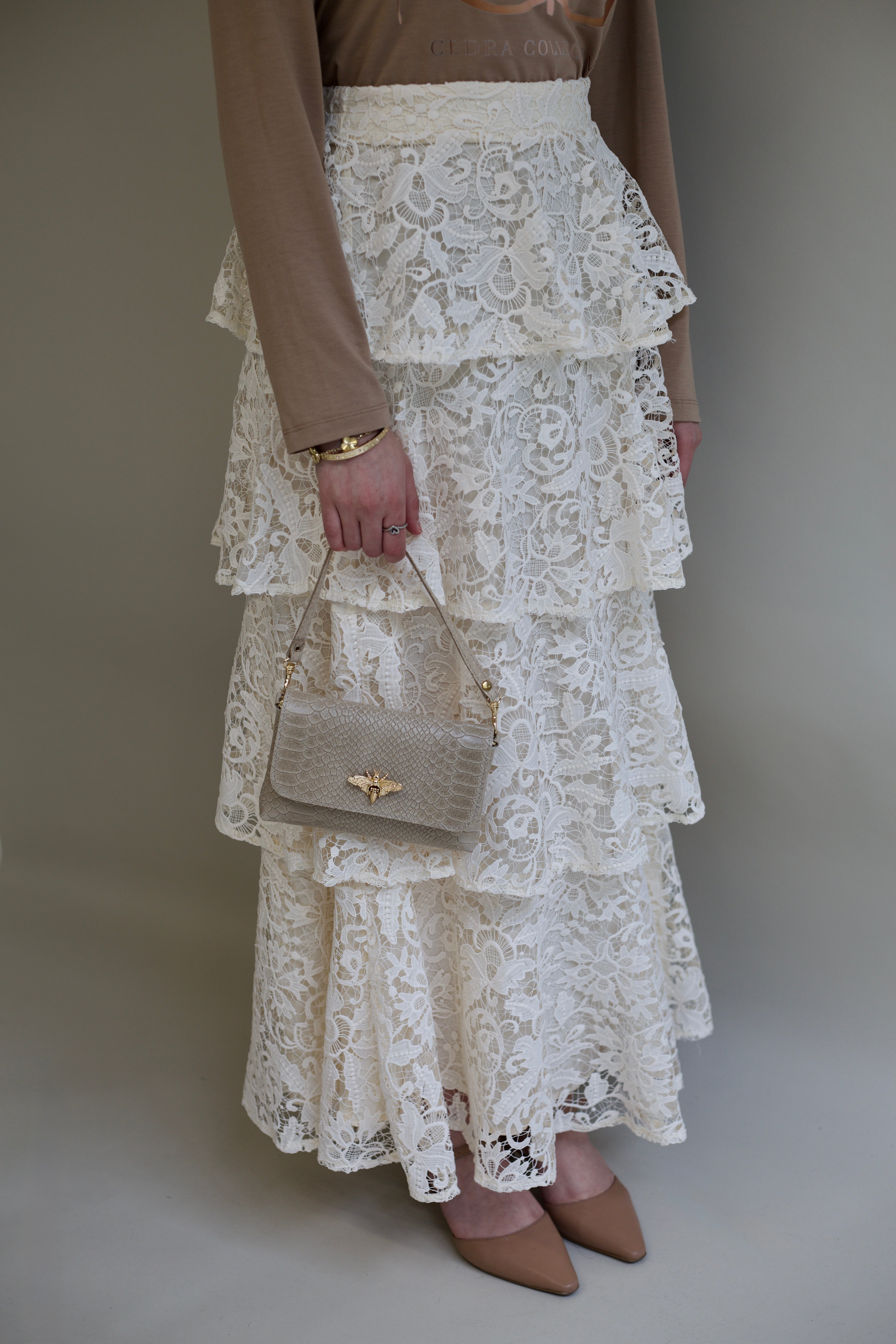 Abtissam Lace Skirt
